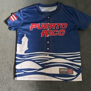 Limited edition, Puerto Rican, wbc Javier Baez jersey